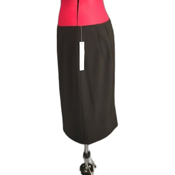 ANTONIO MELANI Skirt Women's Size 10 Black Knee-Length Pencil NWT - Picture 4 of 7